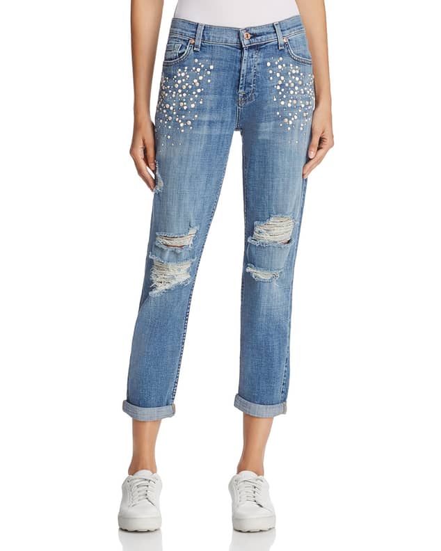 Seven jeans with hot sale pearls
