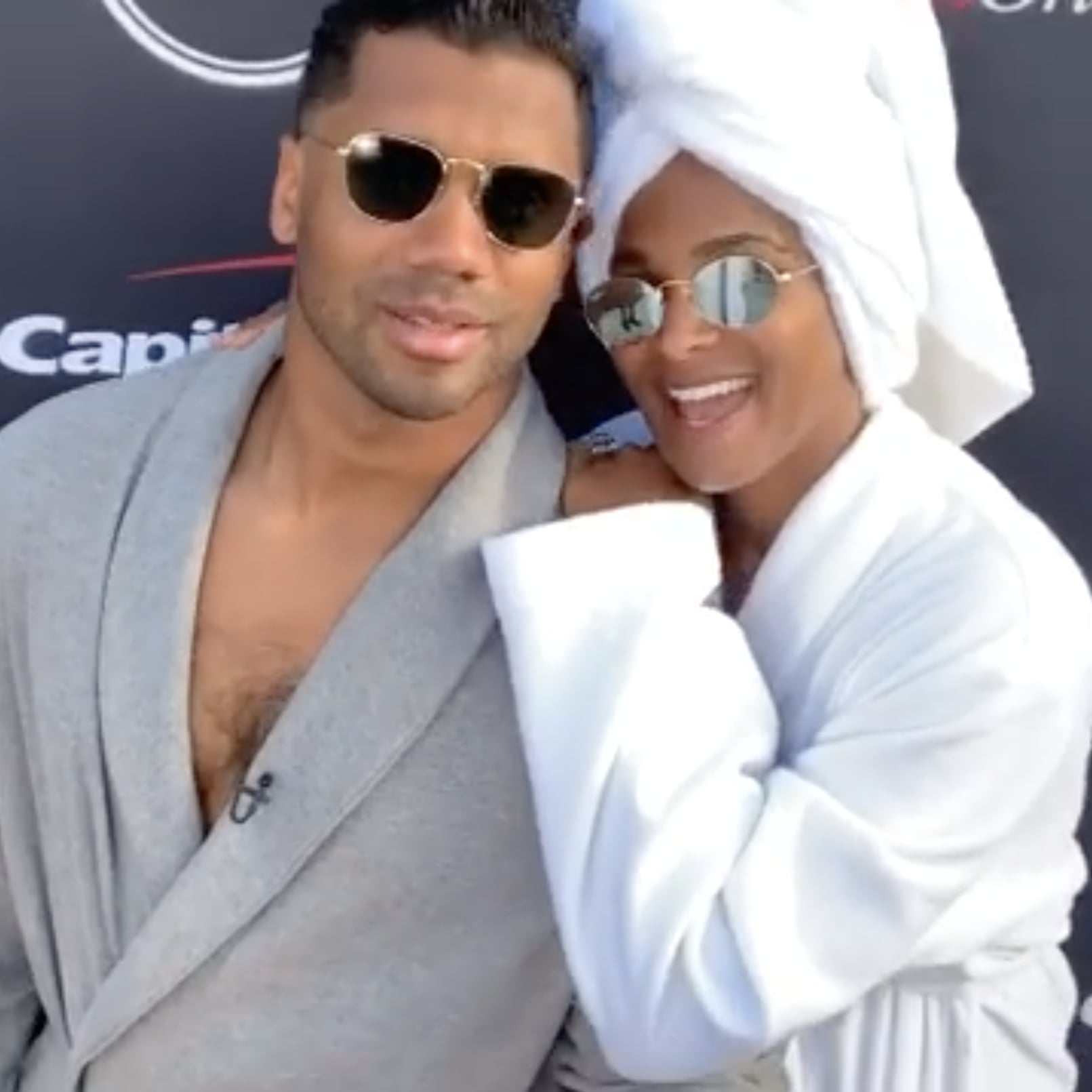 See Ciara And Russell Wilson At The 2020 Espys Popsugar Celebrity