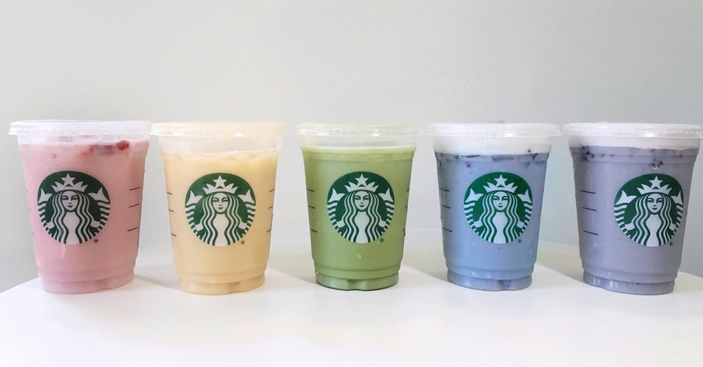 Starbucks Rainbow Drinks