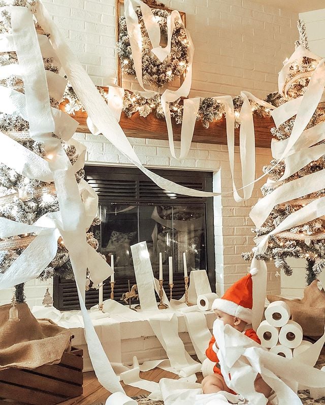 Baby Dressed as Elf on the Shelf 2018