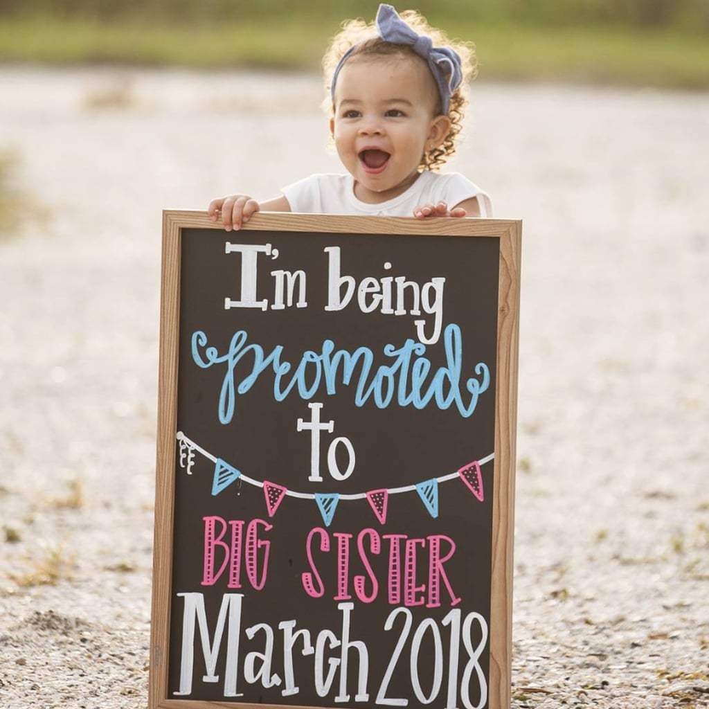 big sister birth announcement