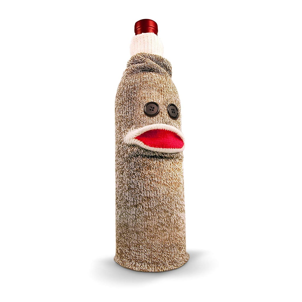 Fred Wine Monkey Sock Monkey Bottle Caddy