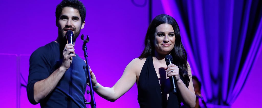 Aw! Lea Michele Was Brought to Tears by Darren Criss's Emmy Win