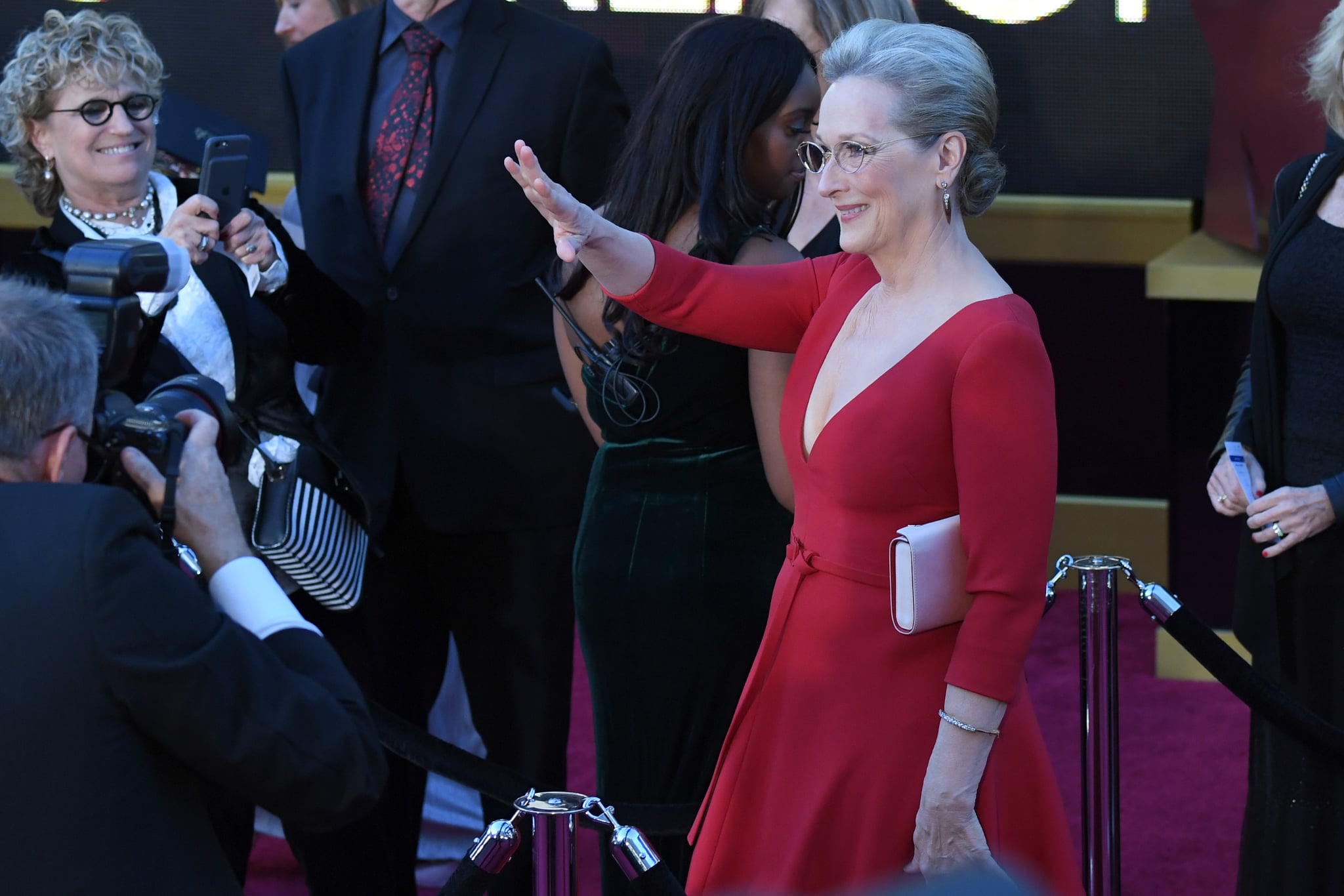 Actress Meryl Streep arrives for the 90th Annual Academy Awards on March 4, 2018, in Hollywood, California.  / AFP PHOTO / Robyn Beck        (Photo credit should read ROBYN BECK/AFP/Getty Images)