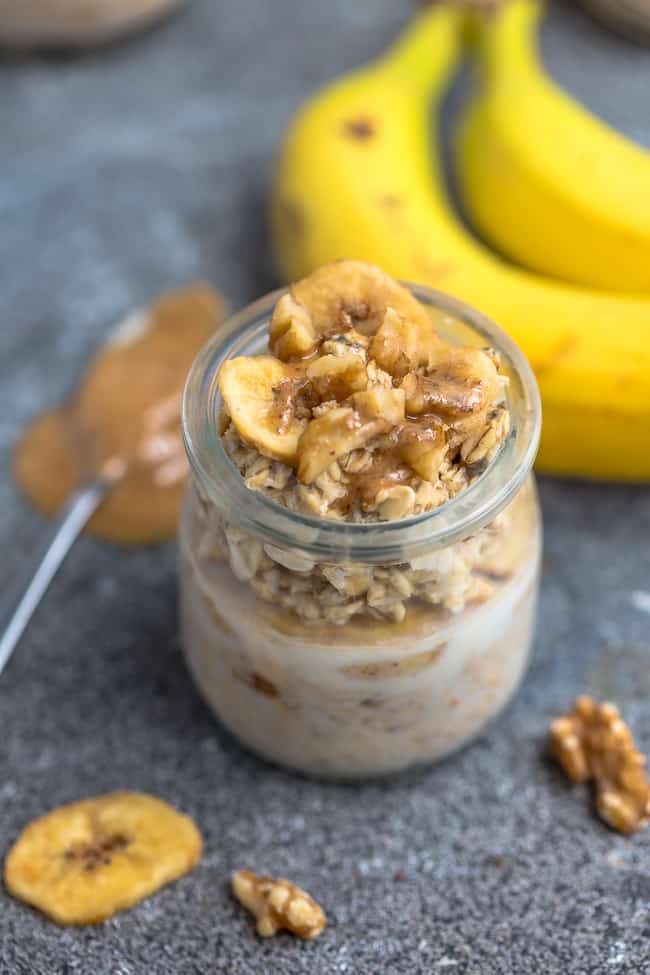 Banana Nut Overnight Oats