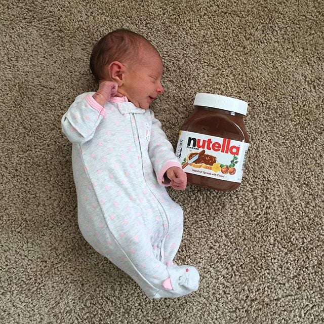 Baby vs. Nutella.