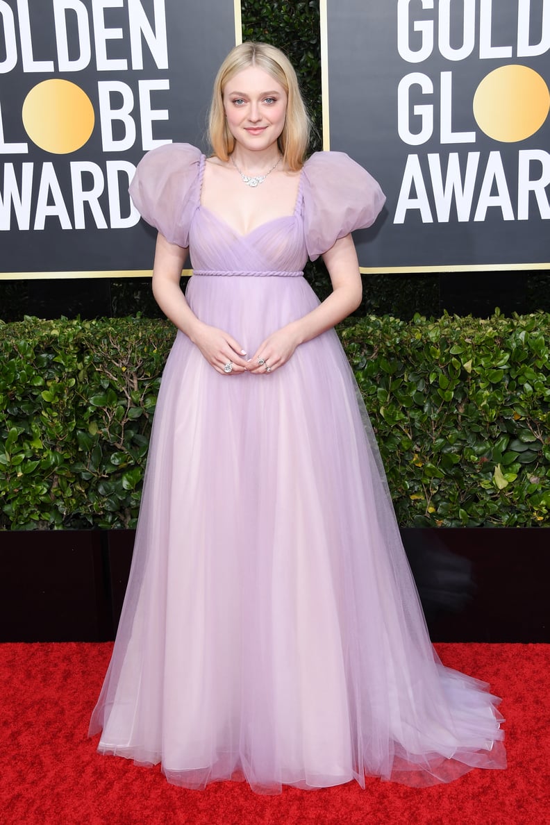 Dakota Fanning at the Golden Globes 2020