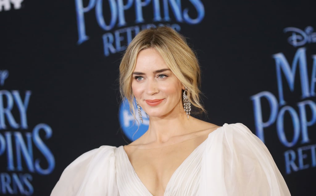 Emily Blunt and John Krasinski Mary Poppins Premiere Photos