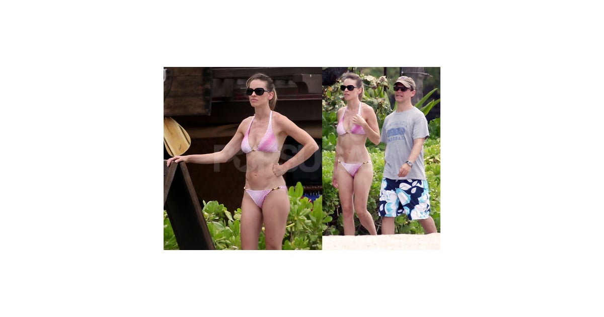 Pictures Of Hilary Swank In A Bikini Popsugar Celebrity