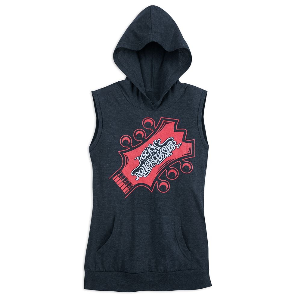 Rock 'n' Rollercoaster Hooded Tank Top For Women