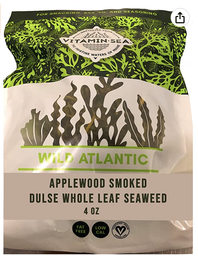 Vitamin Sea Wild Atlantic Dulse Whole Leaf Applewood Smoked Seaweed
