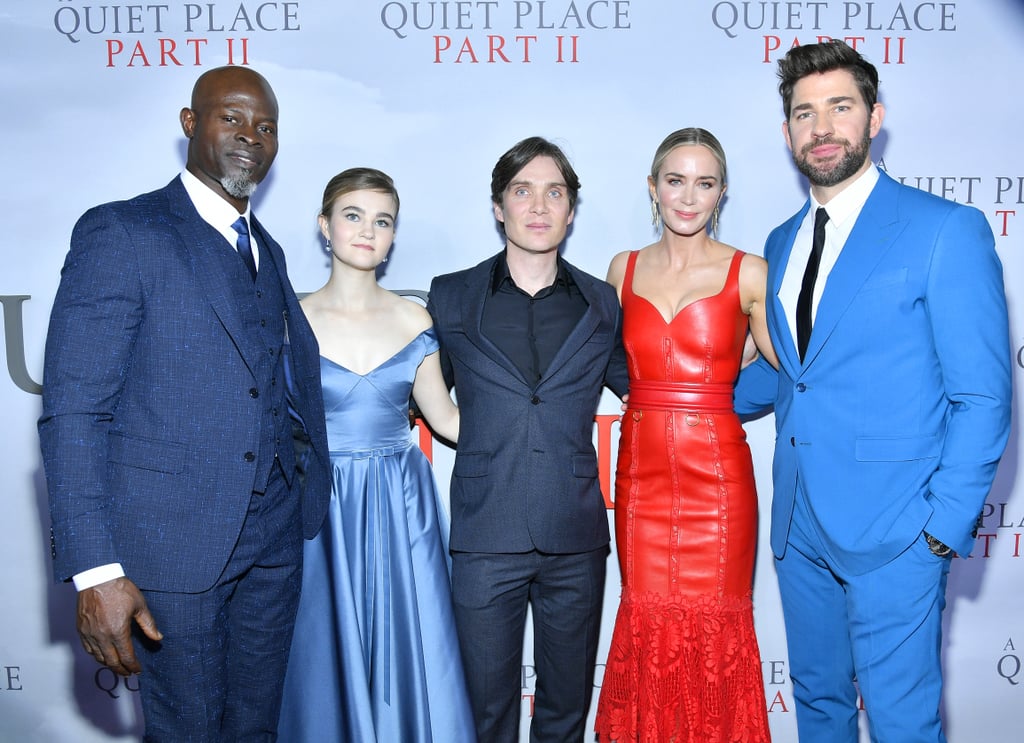 Emily Blunt and John Krasinski at A Quiet Place 2 Premiere