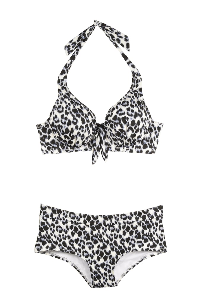 snow leopard bathing suit