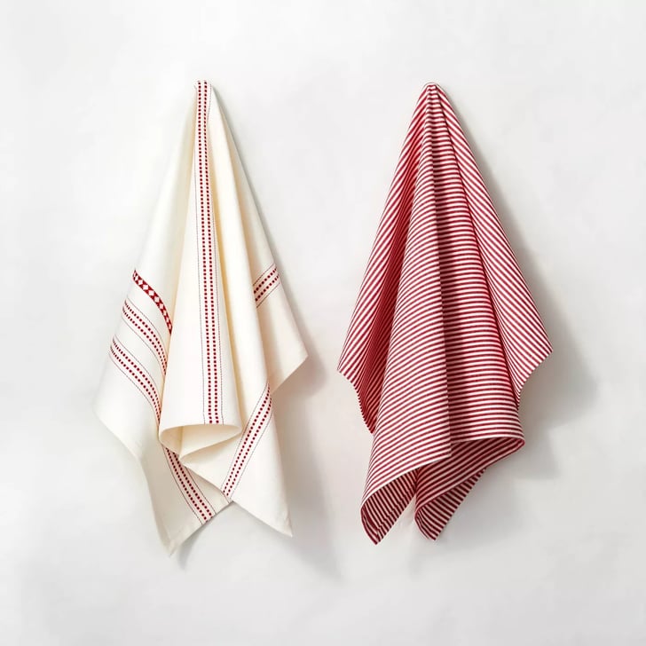 Holiday Stripe and Pattern Kitchen Towel Set Target's New Hearth and Hand Holiday Collection