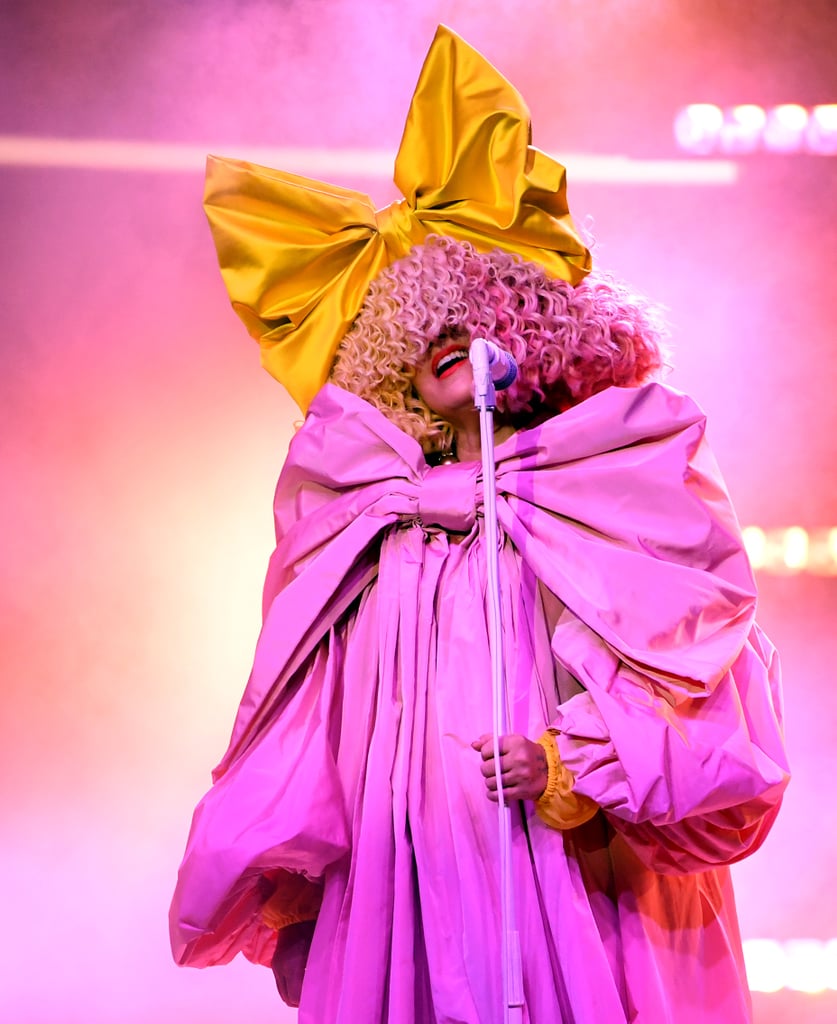 Sia's Pink Gown at the Billboard Music Awards 2020