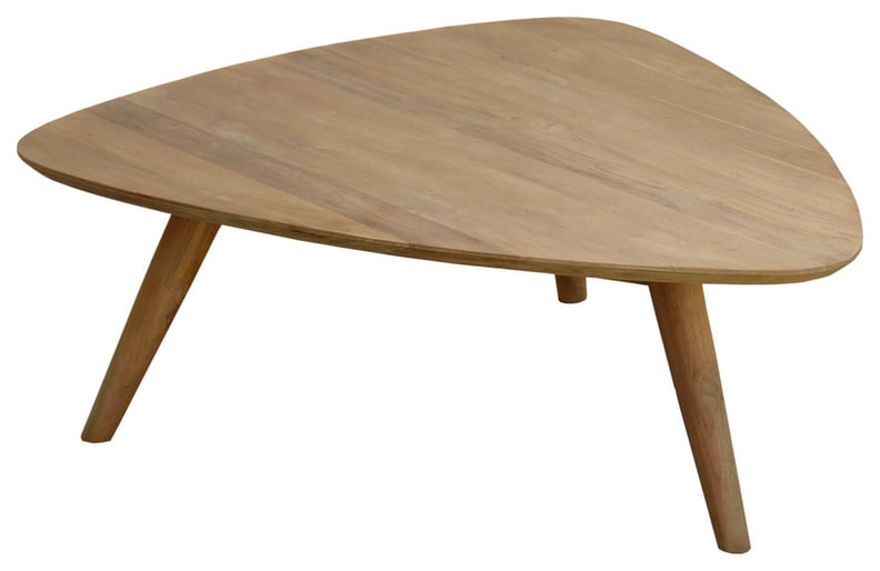 Recycled Teak Wood Retro Coffee Table