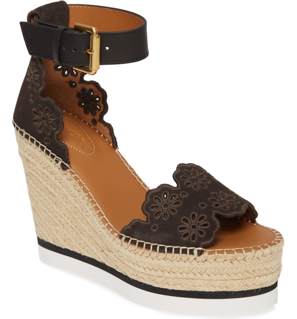 See by Chloé Glyn Platform Wedge Espadrille Sandals