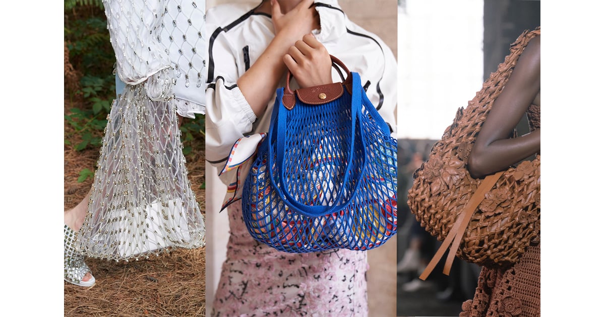 Spring 2021 Bag Trend Weave It Up! Straw, Nets, and Knits Spring Bag