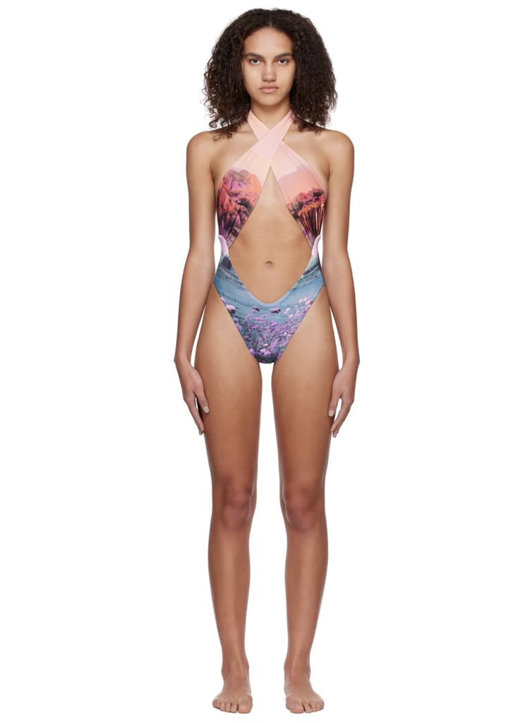 Shop Barbie Ferreira's Exact Miaou One-Piece Swimsuit