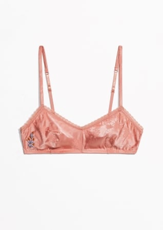 & Other Stories Satin Soft Bra