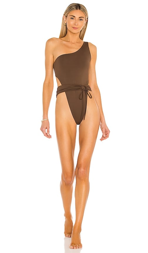 Riot Swim Maddox One Piece in Chocolate