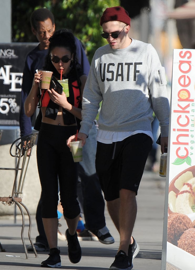 Robert Pattinson Touches FKA Twigs's Butt | Pictures