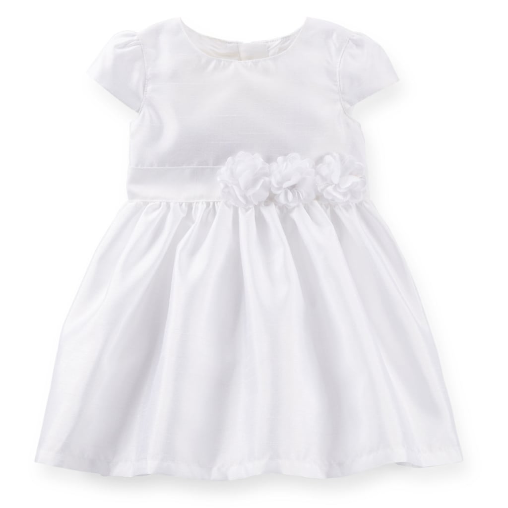 Silk Appliqué Easter Dress