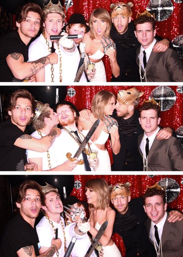 When he buddied up with Taylor's boyfriend, Calvin Harris.