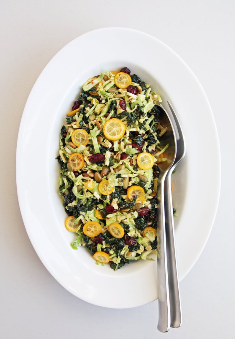 Shredded Brussels Sprouts and Citrus Salad