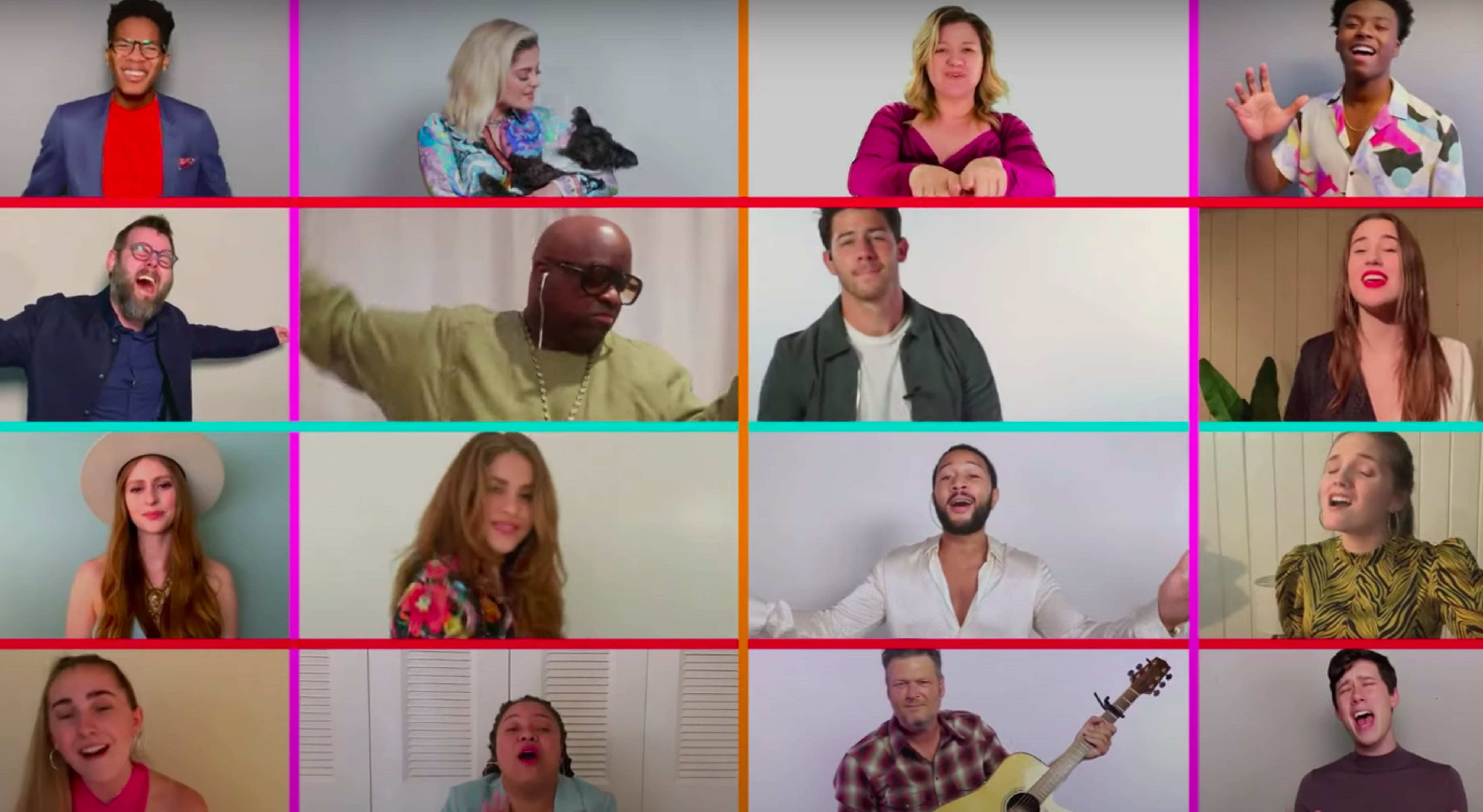 Watch The Voice Judges Sing "Let My Love Open the Door" POPSUGAR