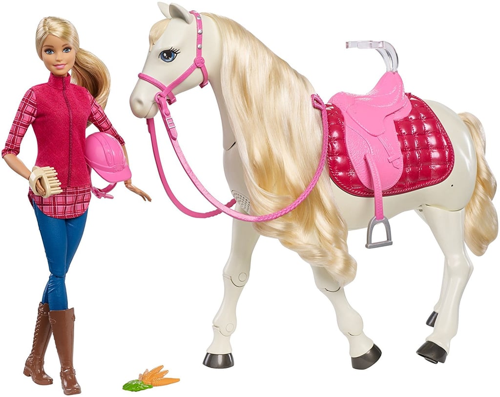 Barbie Dream Horse & Blonde Doll