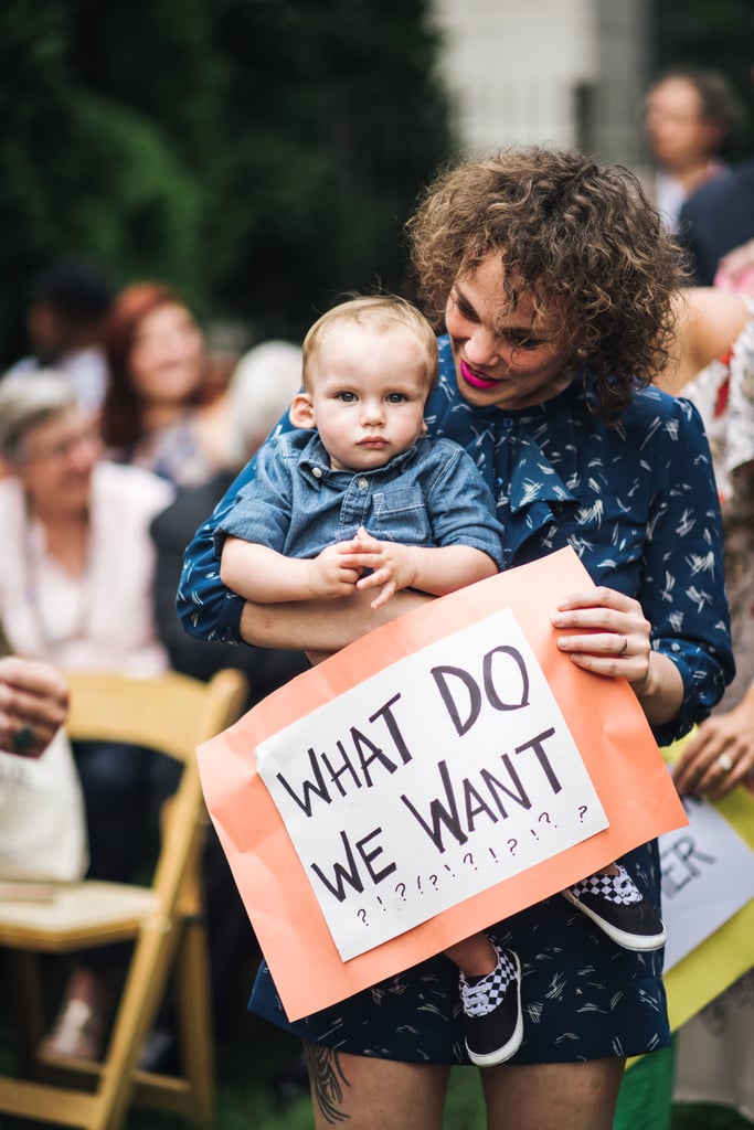 Outdoor Garden Party Wedding in Brooklyn