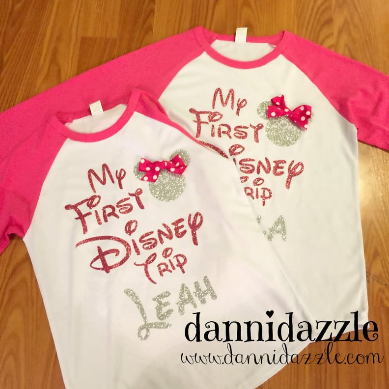 Customized First Disney Trip Shirts