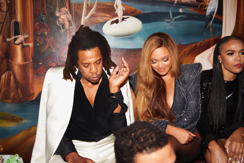 Beyoncé and JAY-Z at the Club "Renaissance" Release Party