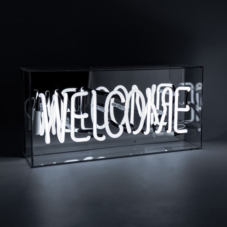 Locomocean Welcome Neon Acrylic Box Light