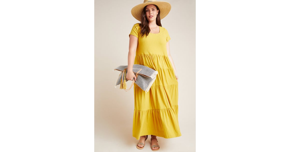 gillian tiered maxi dress