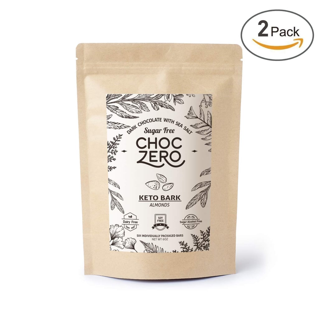 ChocZero’s Keto Bark, Dark Chocolate Almonds With Sea Salt | Best Low