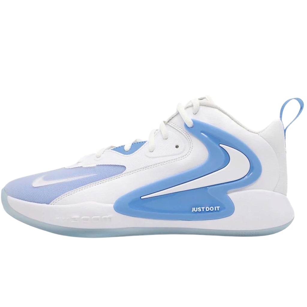 Nike HyperSet 2 Volleyball Shoes ($140)
For stability and staying power on the court, Skinner keeps coming back to the Nike Volleyball HyperSet sneakers. She's been wearing the same model for over two years and loves how well they hold up — even with constant, high-impact play. Built for traction and support, they let her move confidently without worrying about them breaking down mid-season. "I can wear one pair for almost a full season, which is pretty impressive," she says.