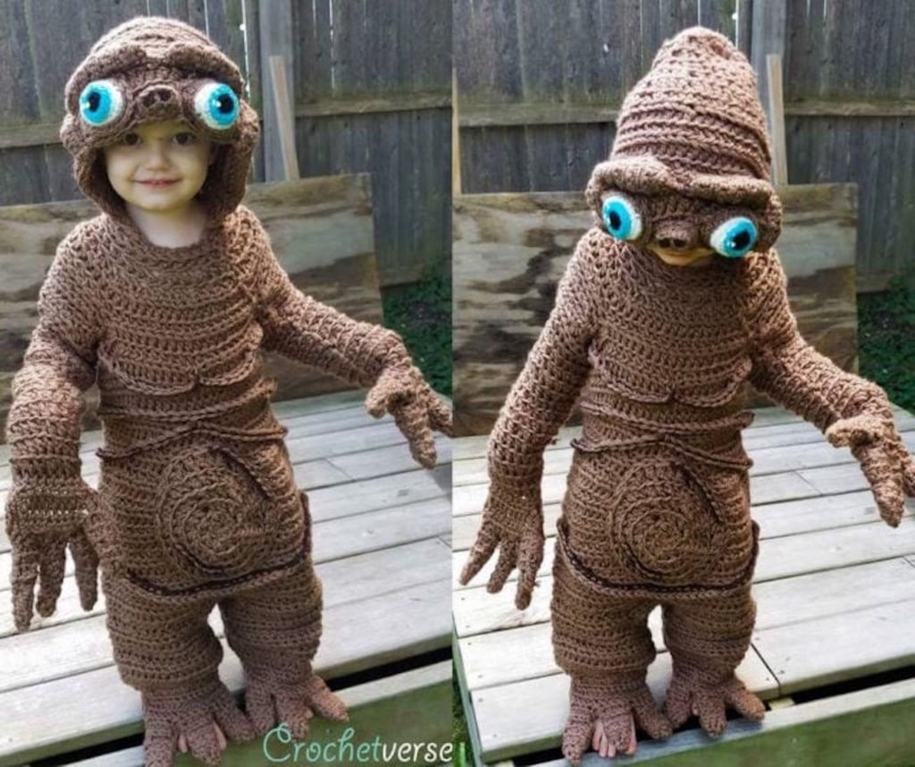 Mom Crochets Halloween Costumes