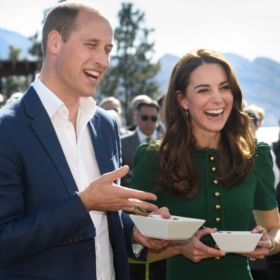 Prince William and Kate Middleton Laughing on Tour 2016