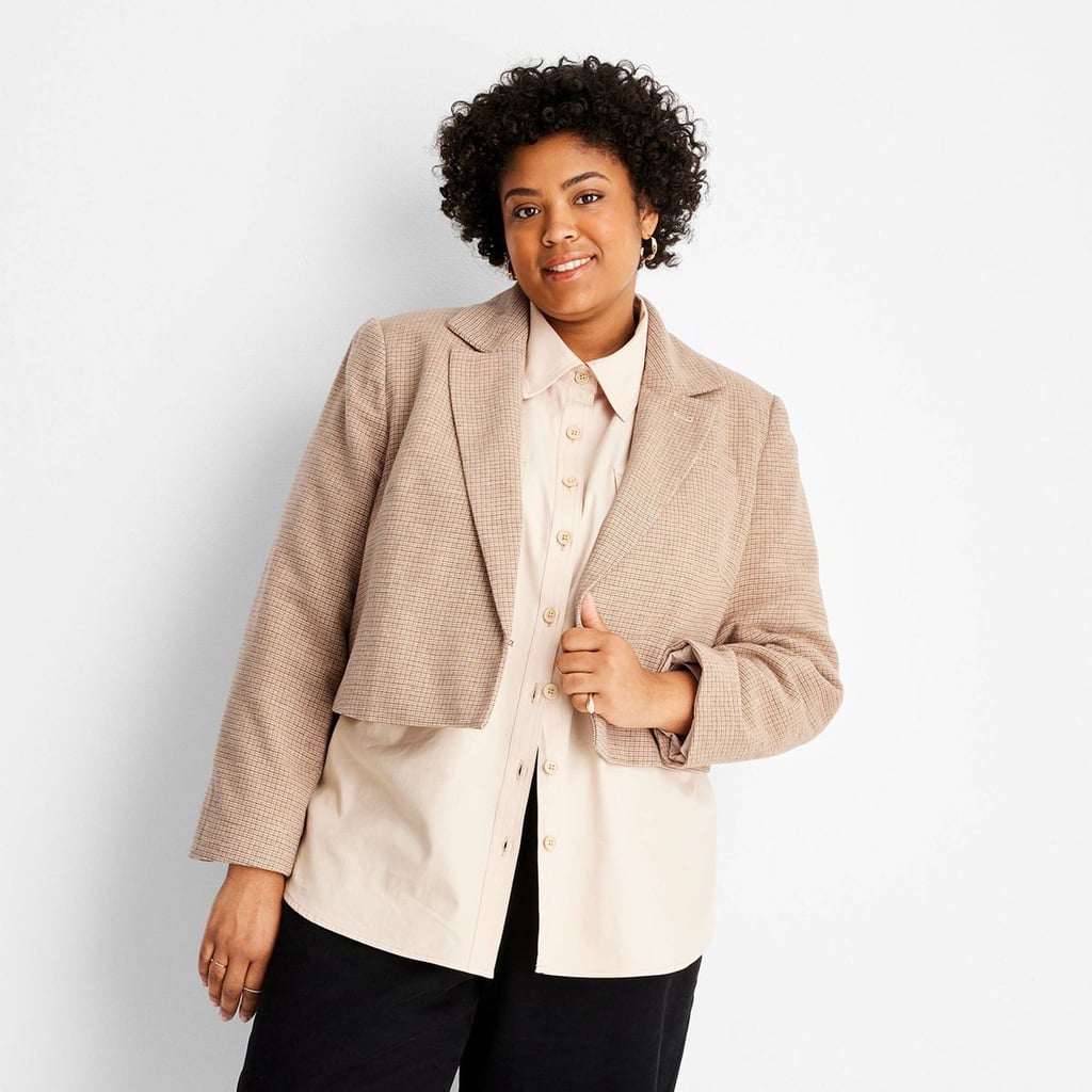 A Cropped Blazer