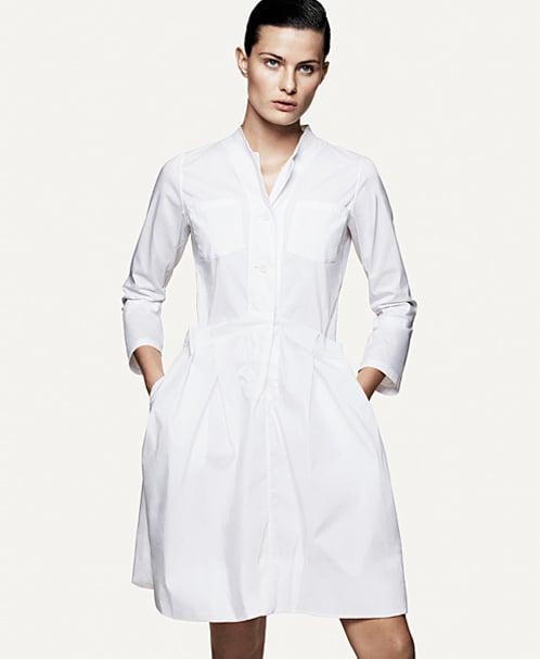 >> Jil Sander's Spring 2011 +J Collection for Uniqlo hits stores in less than two weeks — on Jan. 26 — and we've got a preview of what to expect. The mantra for the collection is "basics that aren't monotonous," and the color scheme for the season is inspired by "desert breeze" and "nomads." Translation: jackets in sands, creams, and whites, cool blues, and pops of red on a dress or top here and there. The collection — more of which can be seen here, with price information — runs $19.90 for a tank to $229.90 for outerwear.