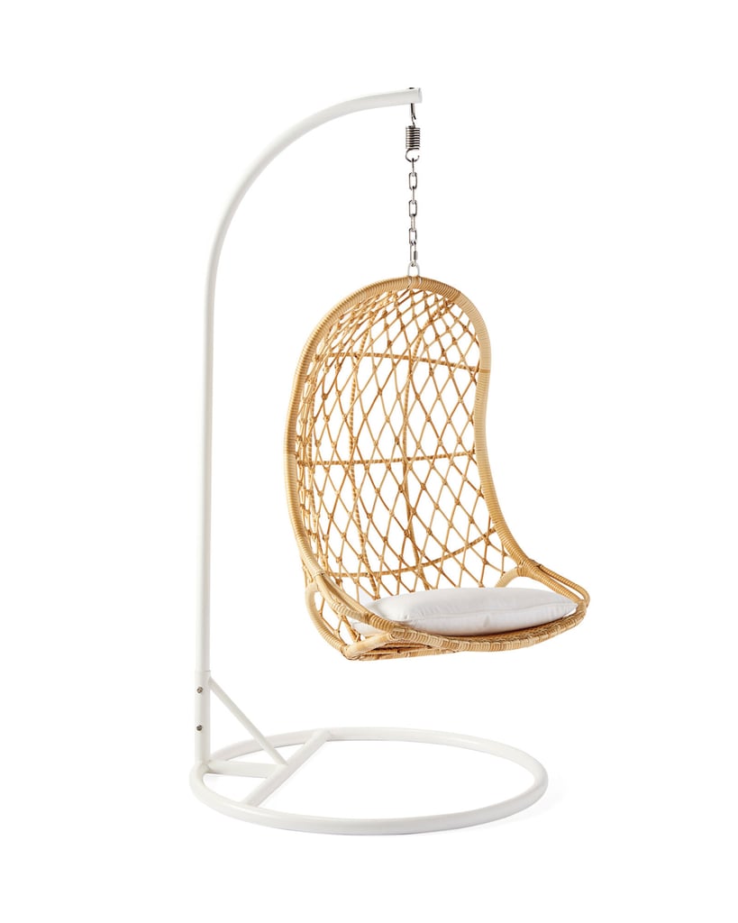A Scooped Egg Chair: Capistrano Hanging Chair and Stand