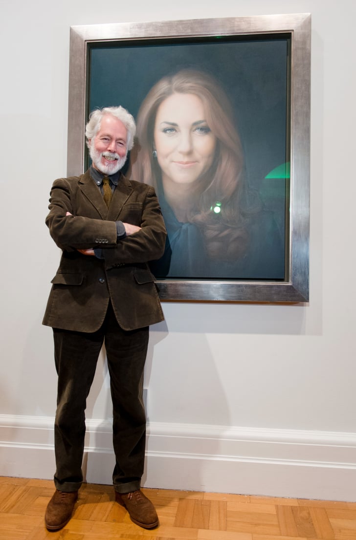At the National Portrait Gallery, artist Paul Emsley unveiled a British Royal Family Portraits