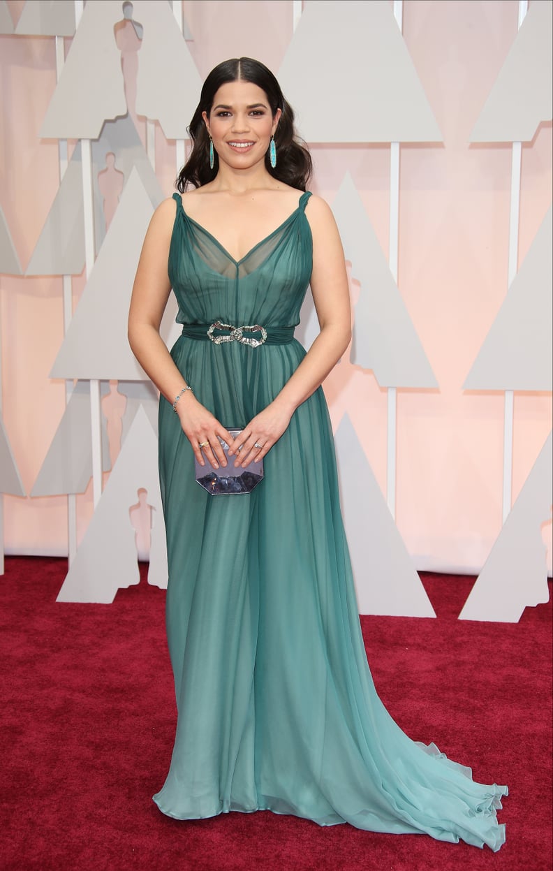 America Ferrera at the 2015 Academy Awards