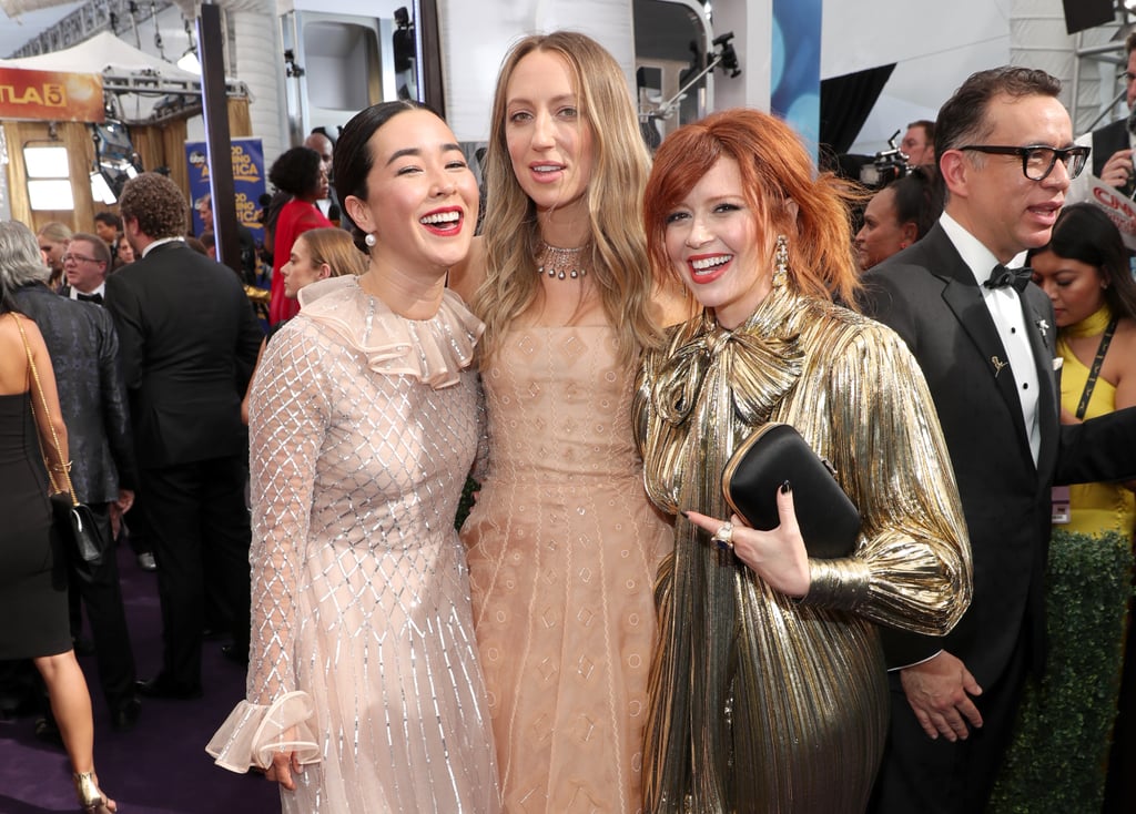 Maya Erskine, Anna Konkle and Natasha Lyonne at the 2019 Emmys