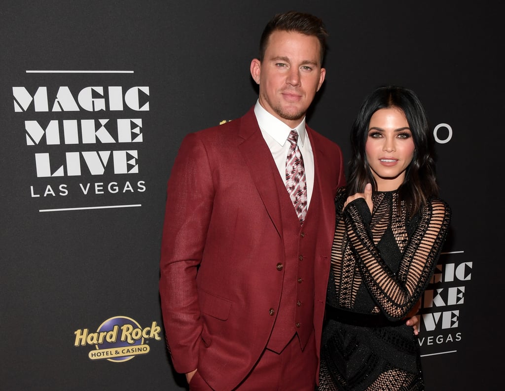 Jenna Dewan and Channing Tatum at Magic Mike Opening 2017