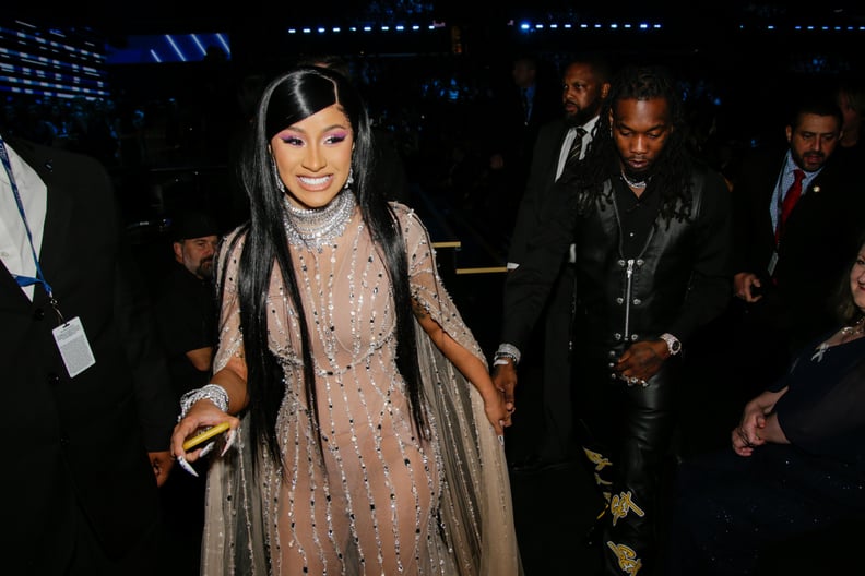 Cardi B Wearing Mugler at the 2020 Grammys