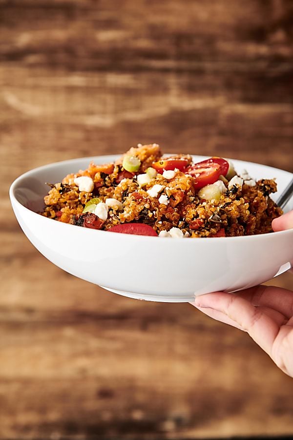 Slow-Cooker Spanish Shrimp and Quinoa