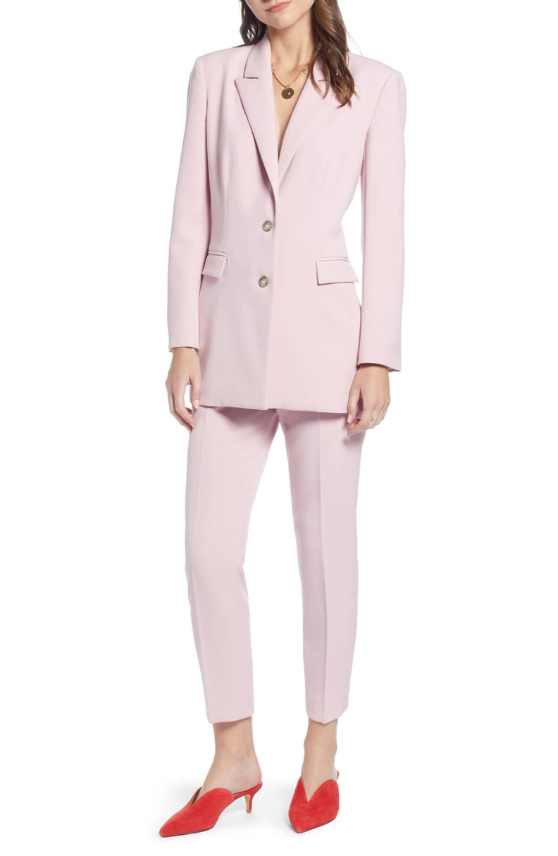 Something Navy Pink Suit